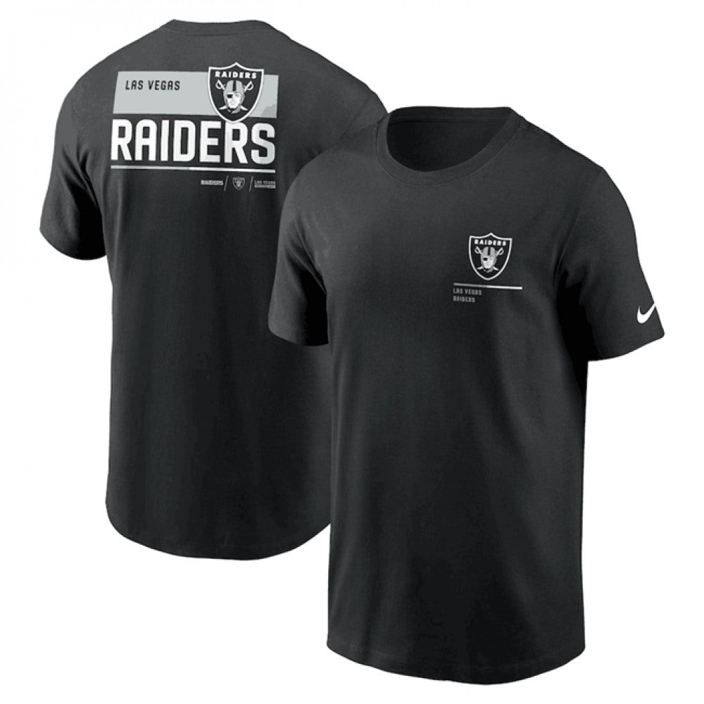 Men's Las Vegas Raiders Black Team Incline T-Shirt 