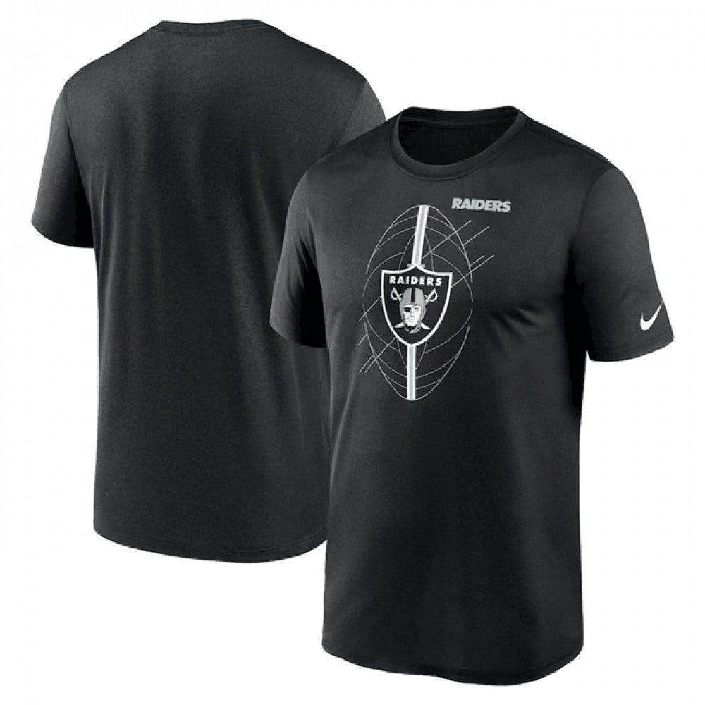 Men's Las Vegas Raiders Black Legend Icon Performance T-Shirt 