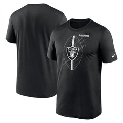 Men's Las Vegas Raiders Black Legend Icon Performance T-Shirt 