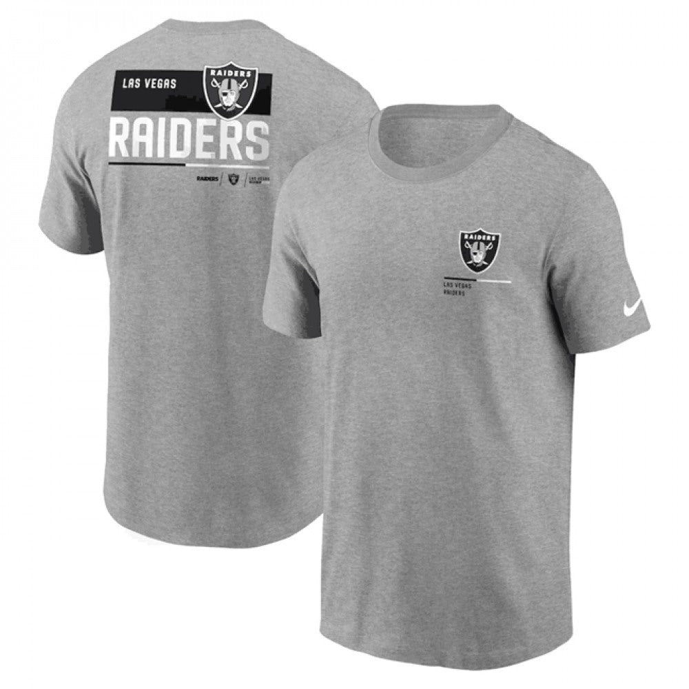Men's Las Vegas Raiders Grey Team Incline T-Shirt 