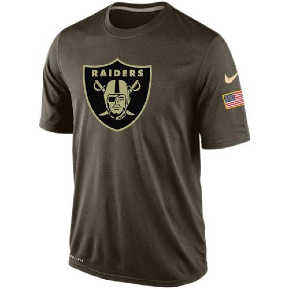 Men's Oakland Raiders Salute To Service Dri-FIT T-Shirt 