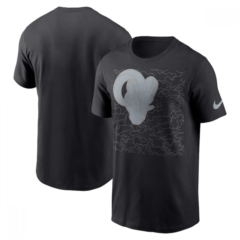 Men's Los Angeles Rams Black T-Shirt 