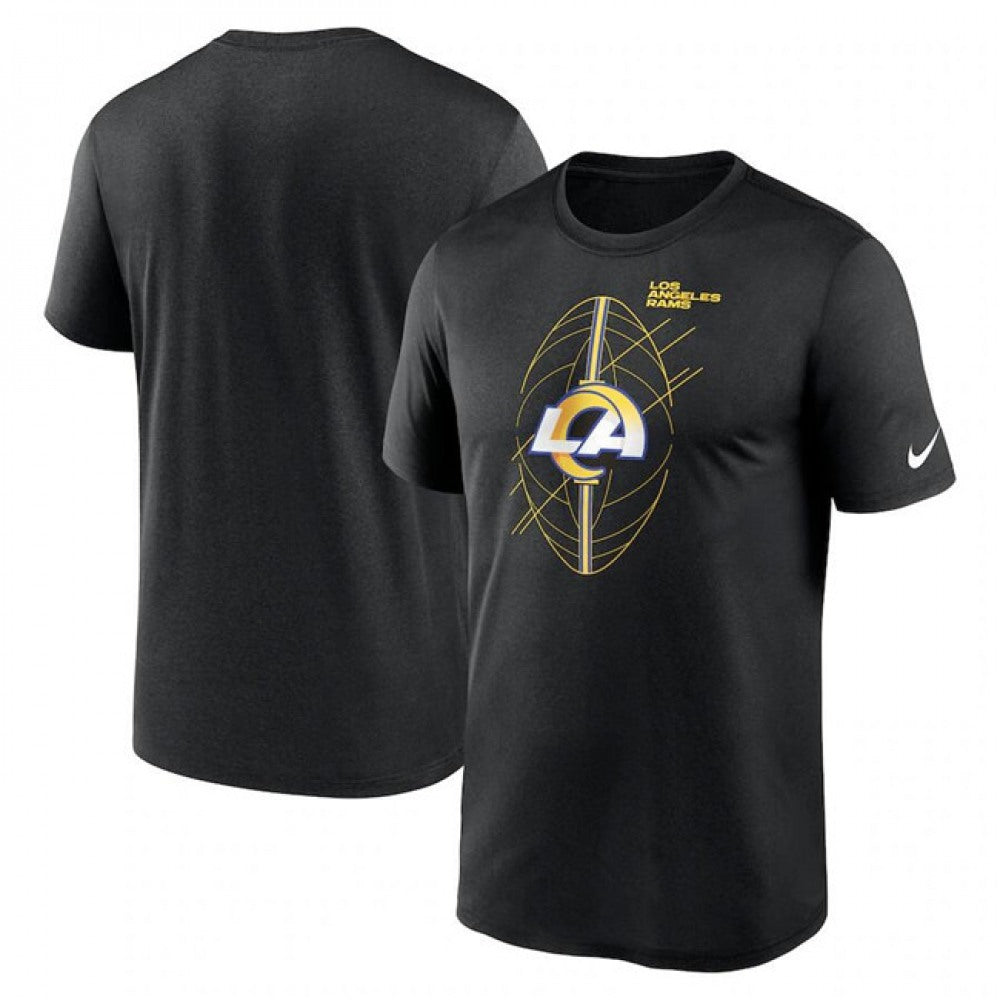 Men's Los Angeles Rams Black Legend Icon Performance T-Shirt 