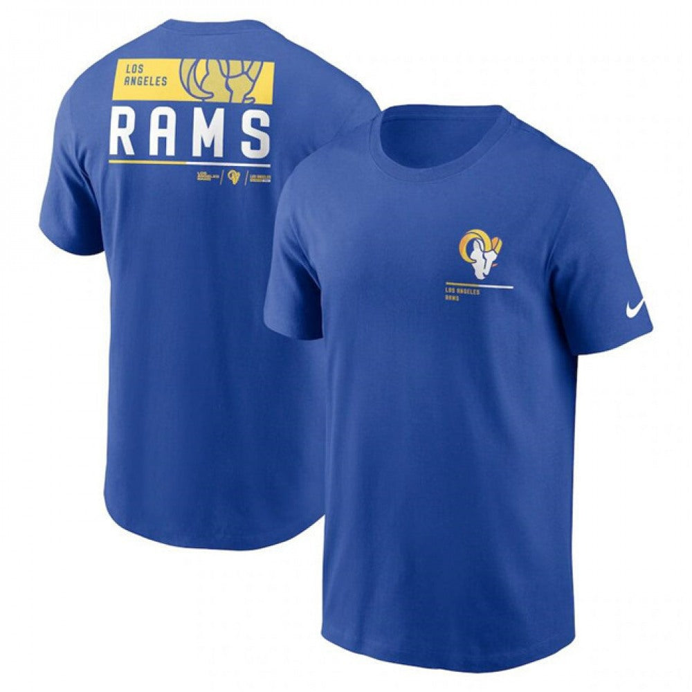 Men's Los Angeles Rams Blue Team Incline T-Shirt 