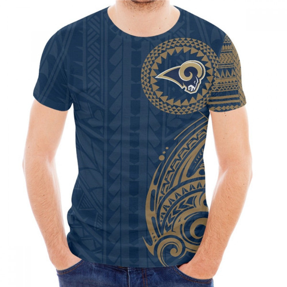 Men's Los Angeles Rams Navy T-Shirt 