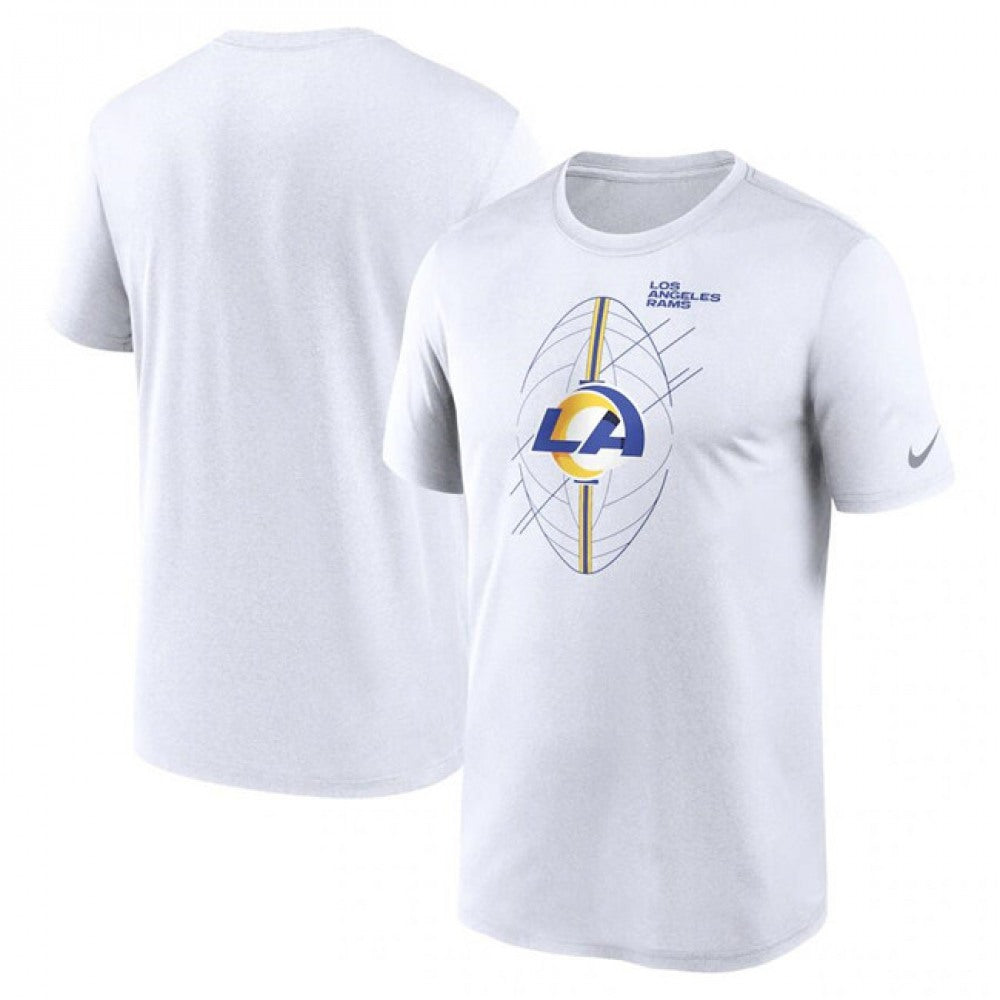 Men's Los Angeles Rams White Legend Icon Performance T-Shirt 