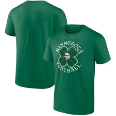 Men's Minnesota Vikings Kelly Green St. Patrick's Day Celtic T-Shirt 