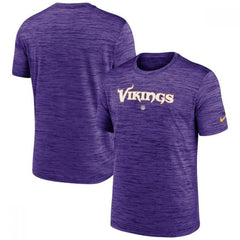 Men's Minnesota Vikings Purple Velocity Performance T-Shirt 