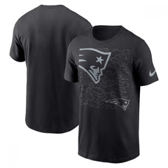 Men's New England Patriots Black T-Shirt 