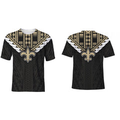 Men's New Orleans Saints Black T-Shirt 