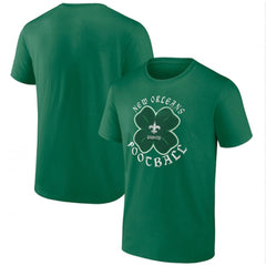 Men's New Orleans Saints Kelly Green St. Patrick's Day Celtic T-Shirt 
