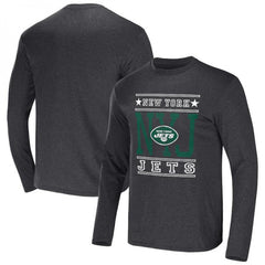 Men's New York Jets Heathered Charcoal x Darius Rucker Collection Long Sleeve T-Shirt 