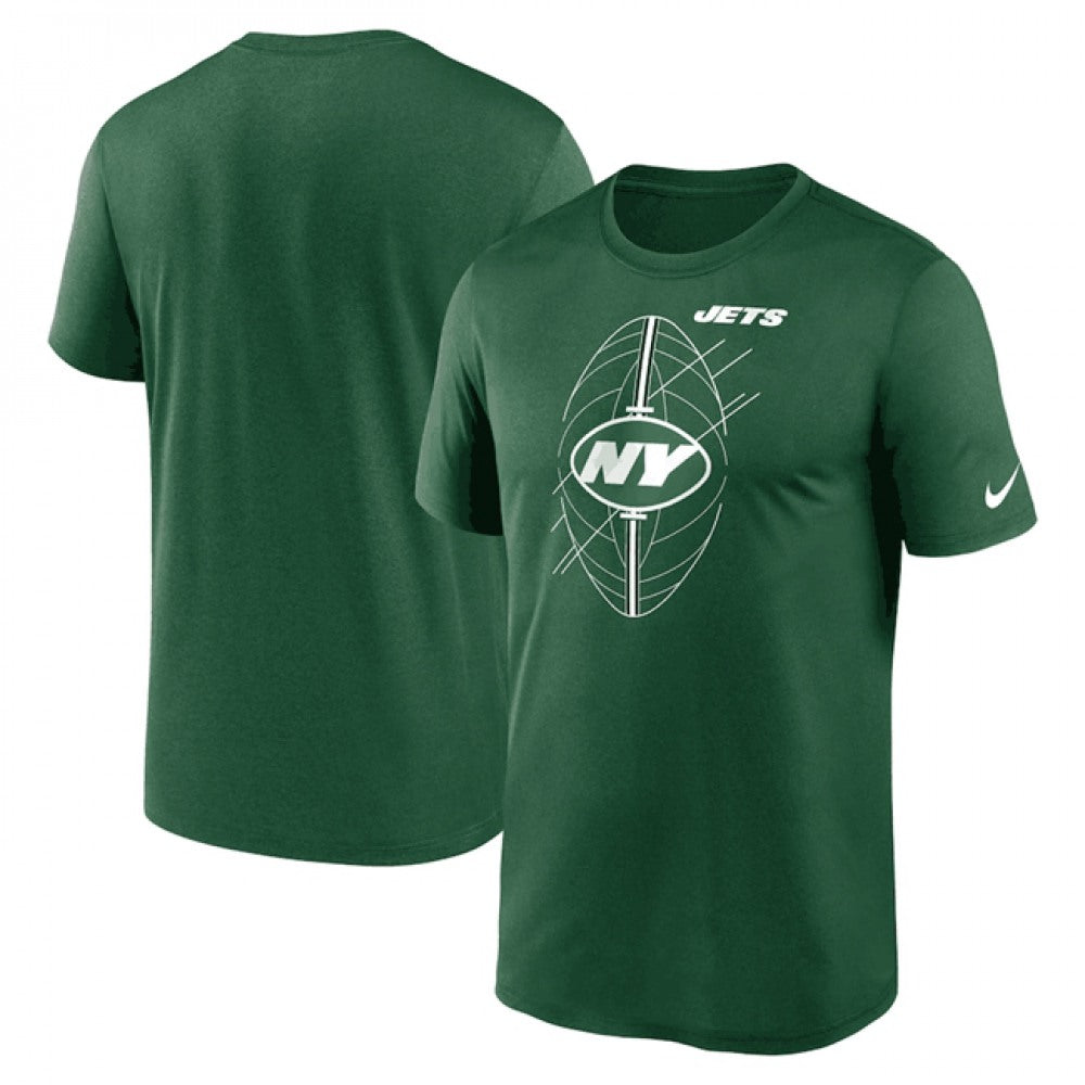 Men's New York Jets Green Legend Icon Performance T-Shirt 