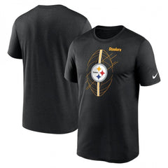 Men's Pittsburgh Steelers Black Legend Icon Performance T-Shirt 