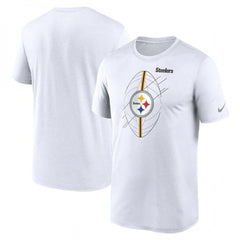 Men's Pittsburgh Steelers White Legend Icon Performance T-Shirt 