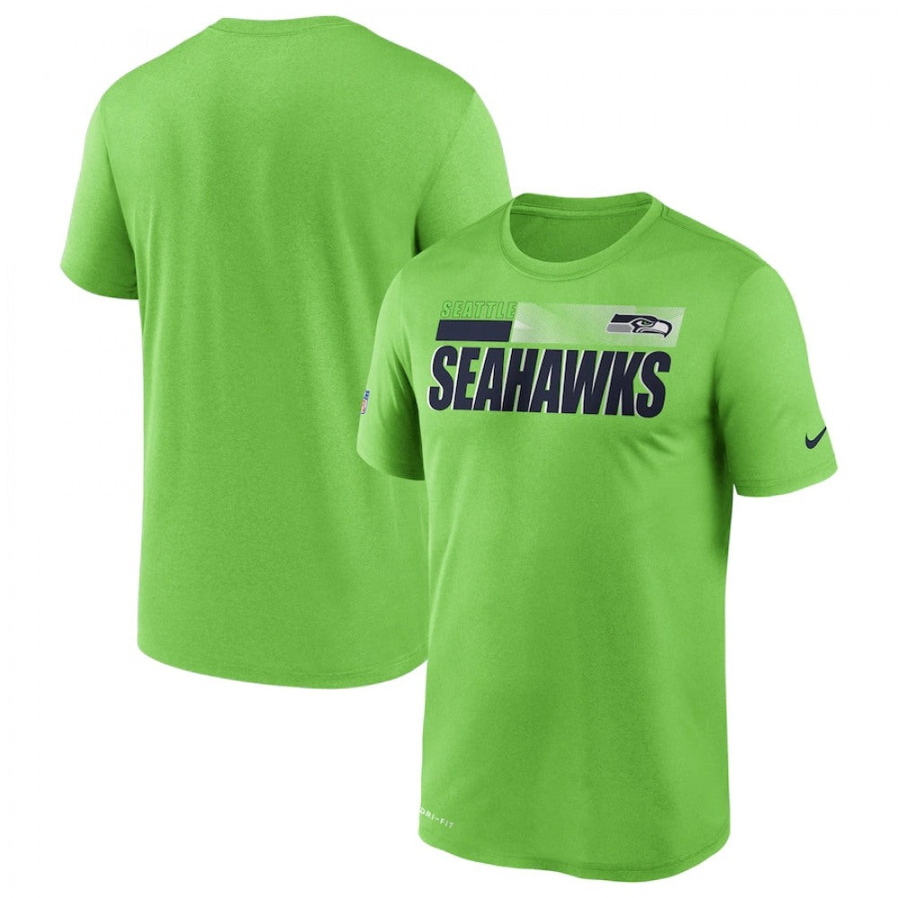 Men's Seattle Seahawks 2020 Green Sideline Impact Legend Performance T-Shirt 