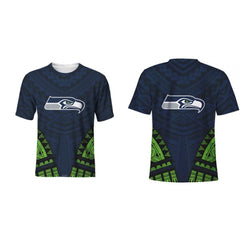 Men's Seattle Seahawks Navy T-Shirt 