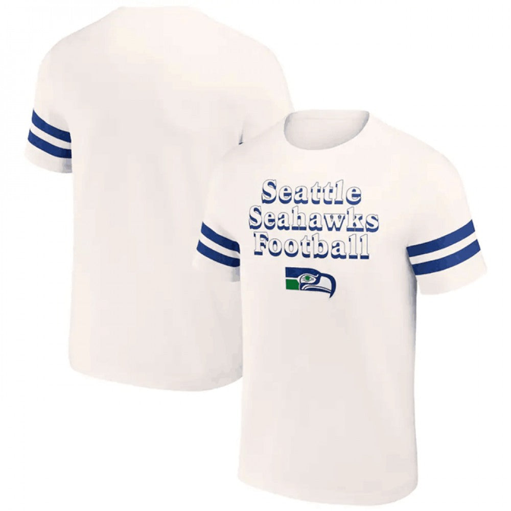 Men's Seattle Seahawks Cream x Darius Rucker Collection Vintage T-Shirt 