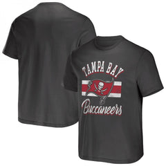 Men's Tampa Bay Buccaneers Black x Darius Rucker Collection Stripe T-Shirt 