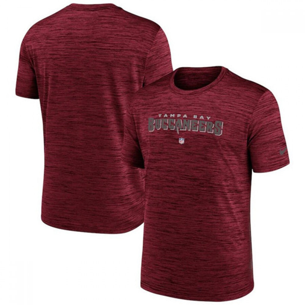 Men's Tampa Bay Buccaneers Red Velocity Performance T-Shirt 