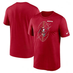 Men's Tampa Bay Buccaneers Red Legend Icon Performance T-Shirt 