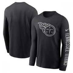 Men's Tennessee Titans Black Long Sleeve T-Shirt 