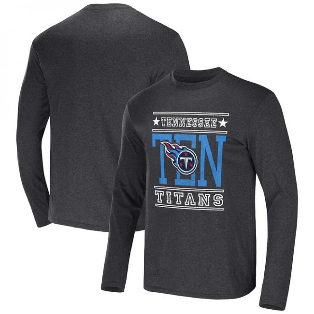 Men's Tennessee Titans Heathered Charcoal x Darius Rucker Collection Long Sleeve T-Shirt 