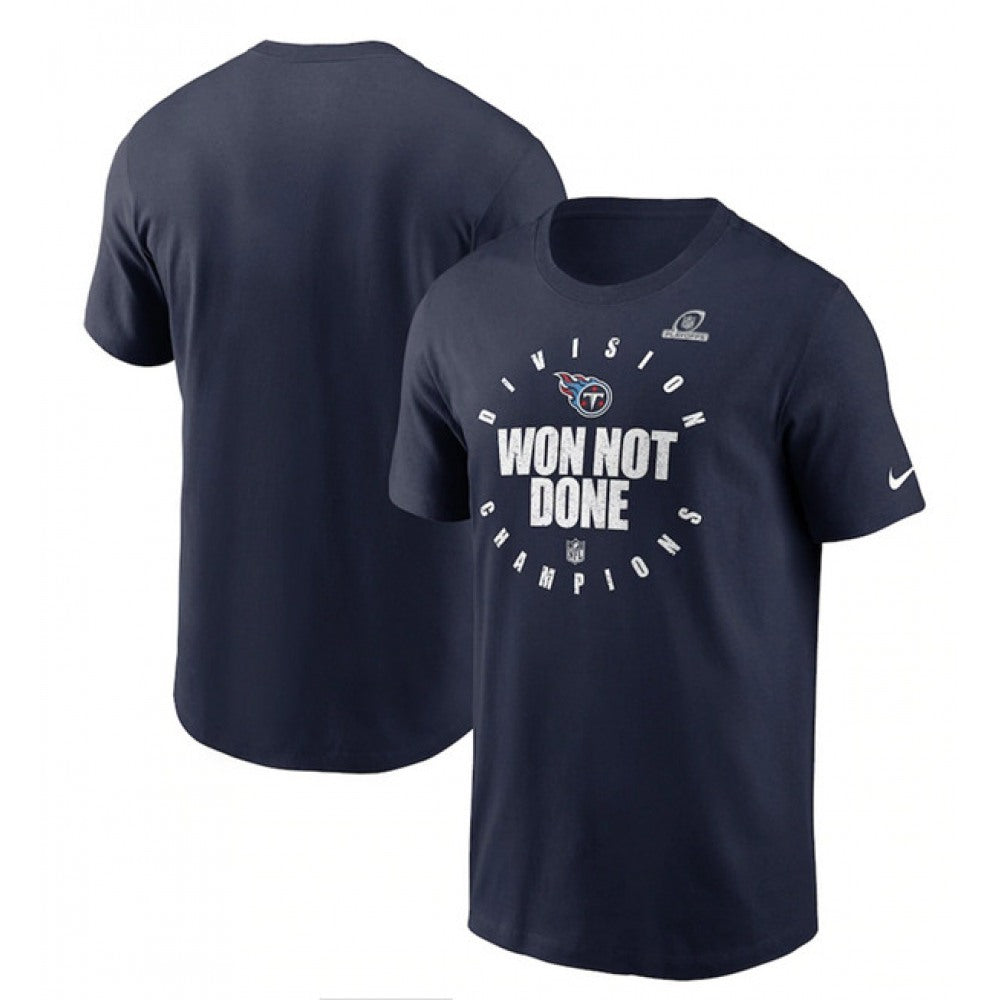 2020 Navy AFC South Division Champions NFL T-Shirt 