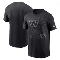 Men's Washington Commanders Black T-Shirt 