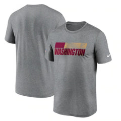 Men's Washington Football Team 2020 Grey Sideline Impact Legend Performance T-Shirt 