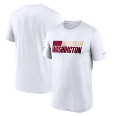 Men's Washington Football Team 2020 White Sideline Impact Legend Performance T-Shirt 