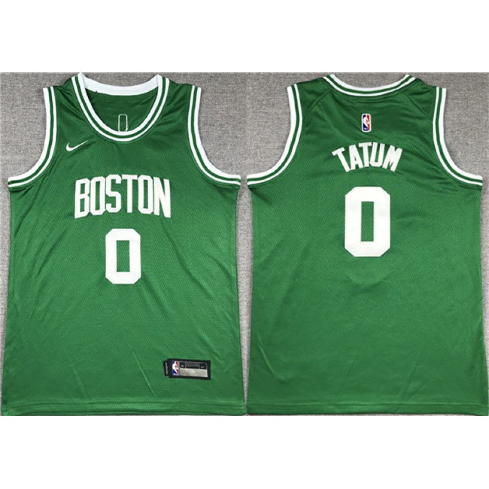Men's Boston Celtics #0 Jayson Tatum Green Stitched Basketball Jersey