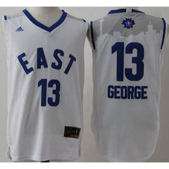 Pacers #13 Paul George White 2016 All Star Stitched NBA Jersey