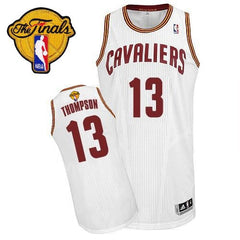 Revolution 30 Cavaliers #13 Tristan Thompson White The Finals Patch Stitched NBA Jersey