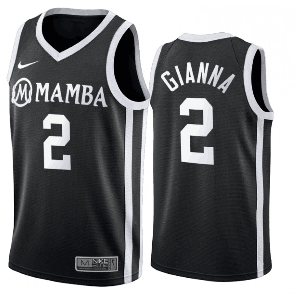 Men's Los Angeles Lakers #2 Gianna Bryant