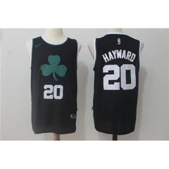 Men's Boston Celtics #20 Gordon Hayward Black Stitched NBA Jersey