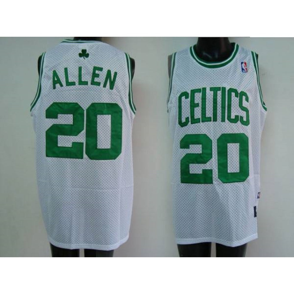 Celtics #20 Ray Allen Stitched White NBA Jersey