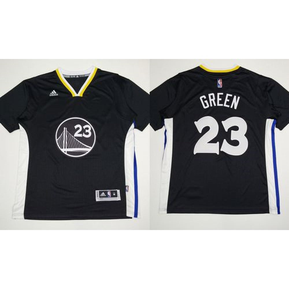 Warriors #23 Draymond Green Black New Alternate Stitched NBA Jersey