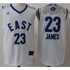 Cavaliers #23 LeBron James White 2016 All Star Stitched NBA Jersey