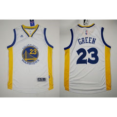 Revolution 30 Warriors #23 Draymond Green White Stitched NBA Jersey