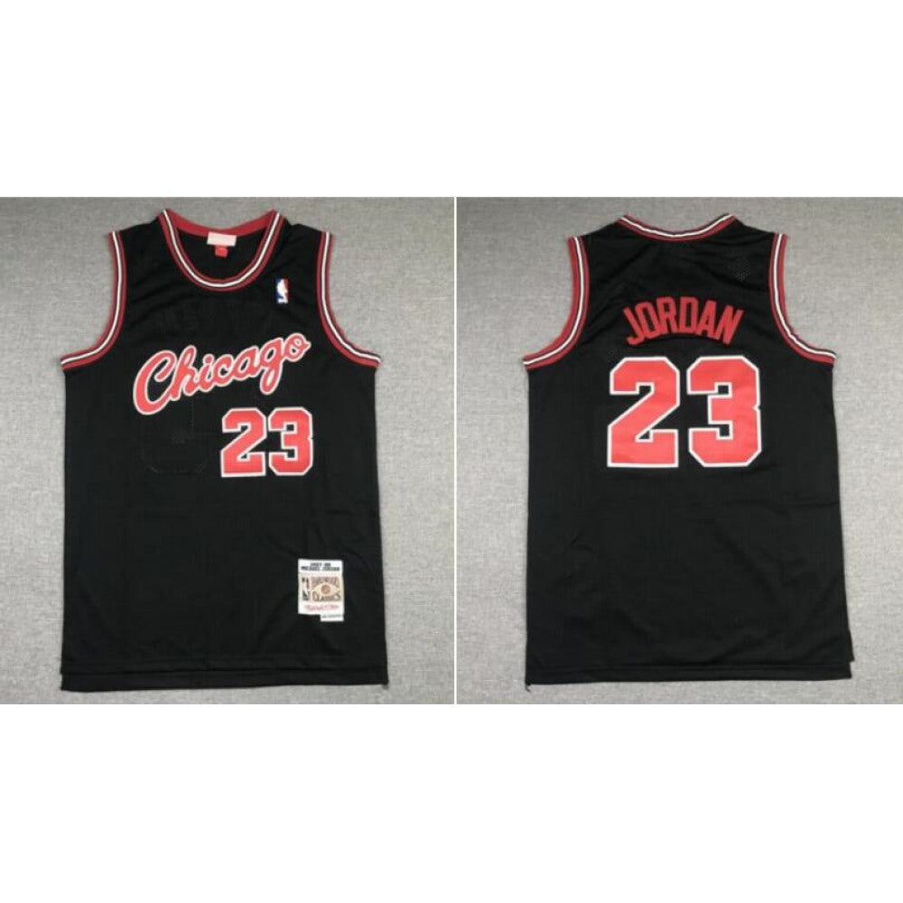 Youth Chicago Bulls #23 Michael Jordan Black Stitched Basketball Jersey