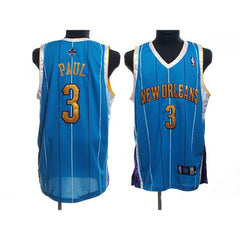 Hornets #3 Chris Paul Stitched Baby Blue NBA Jersey