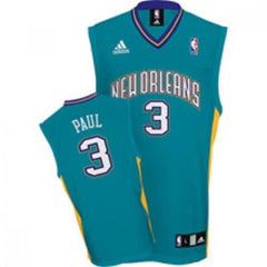 Hornets #3 Chris Paul Stitched Green NBA Jersey