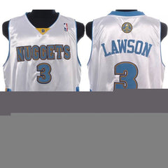 Nuggets #3 Ty Lawson Stitched White NBA Jersey