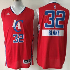 Clippers #32 Blake Griffin Red 2014-15 Christmas Day Stitched NBA Jersey
