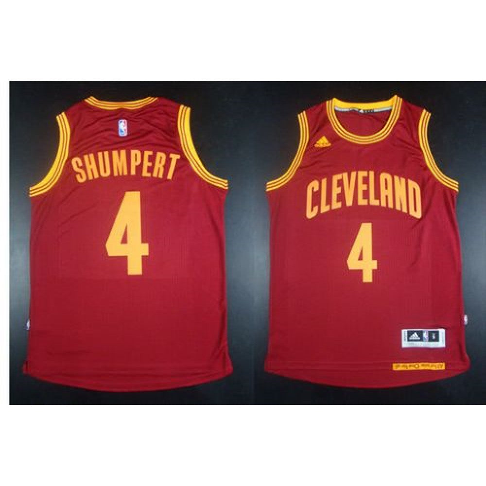 Revolution 30 Cavaliers #4 Iman Shumpert Red Stitched NBA Jersey