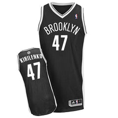 Revolution 30 Nets #47 Andrei Kirilenko Black Road Stitched NBA Jersey