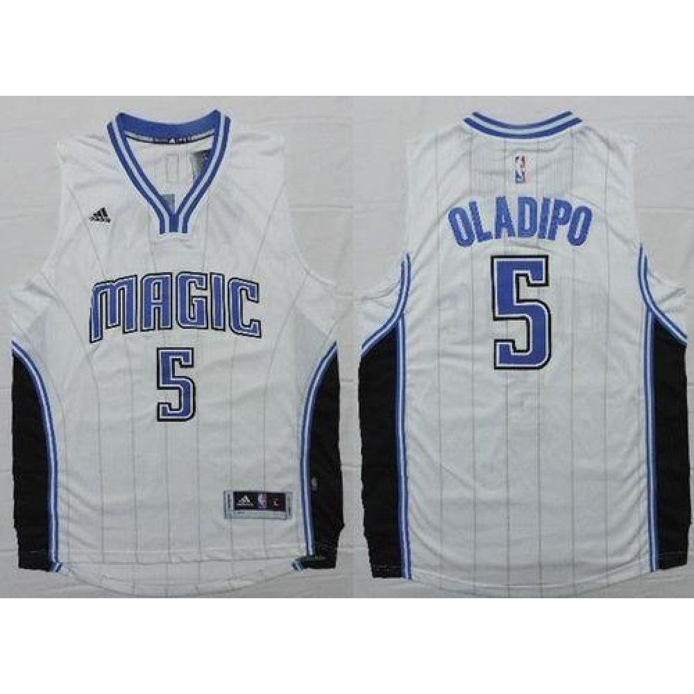 Revolution 30 Magic #5 Victor Oladipo White Stitched NBA Jersey