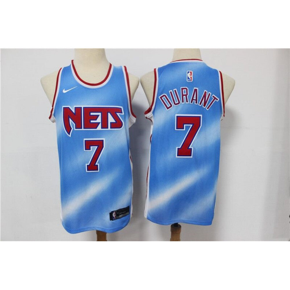 Men's Brooklyn Nets #7 Kevin Durant 2020/21 Blue Stitched NBA Jersey