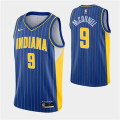 Men's Indiana Pacers #9 T.J. McConnell 2020-21 Royal City Edition Swingman Stitched Jersey